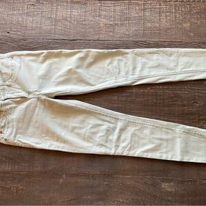 Hudson “Krista” Super Skinny Jeans – Mint Green, Size 27 (Inseam 28”)